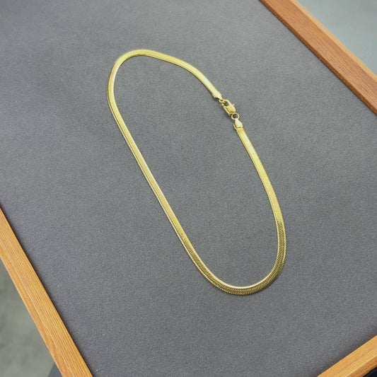 Women's Gold Snake Chain - 5mm