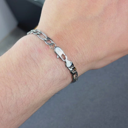 Figaro Bracelet - 7mm