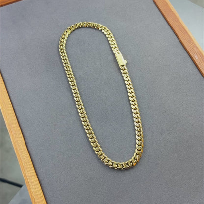 Gold Cuban Chain - 10mm