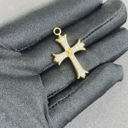 Grand Cross Pendant Gold