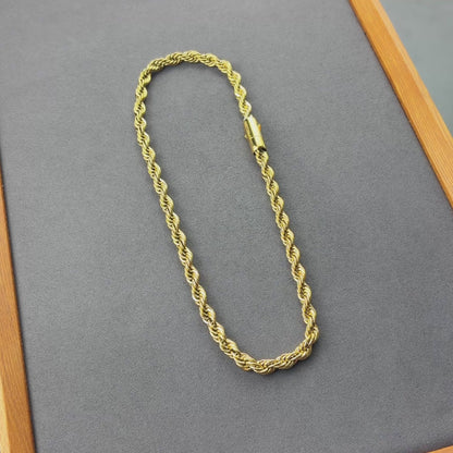 Gold Rope Chain - 8mm