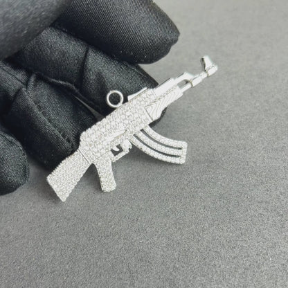 AK Pendant White Gold