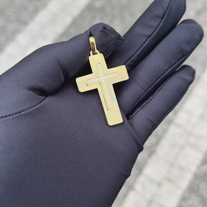 Eternal Cross Pendant Gold