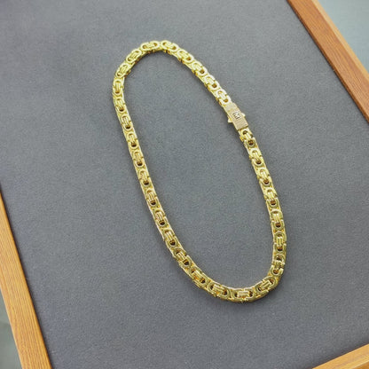 Gold Noble Chain - 8mm