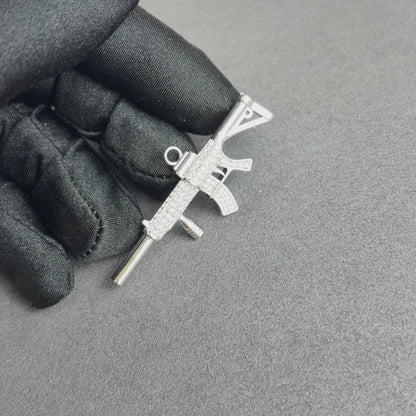 M4 Pendant White Gold