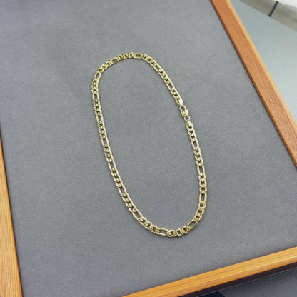 Gold Figaro Chain - 7mm