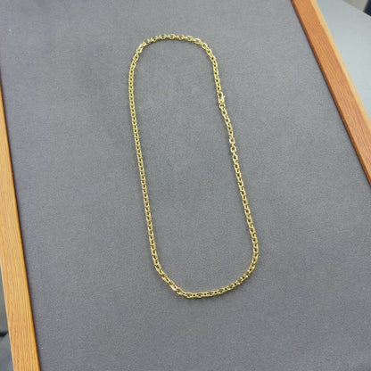 Gold Anchor Chain - 4mm