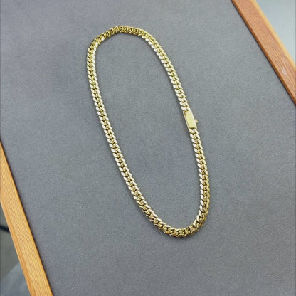 Gold Cuban Chain - 8mm