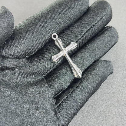 Grace Cross Pendant White Gold