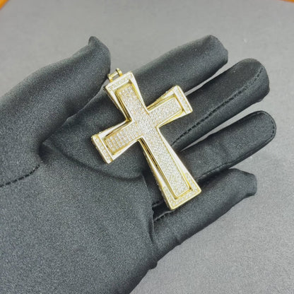 Imperial Cross Pendant Gold