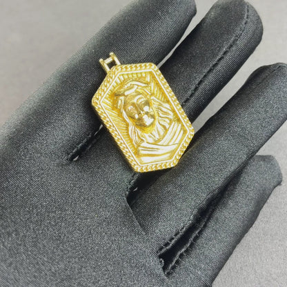 Jesus Medal Pendant Gold