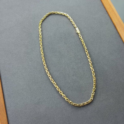 Gold Anchor Chain - 5mm