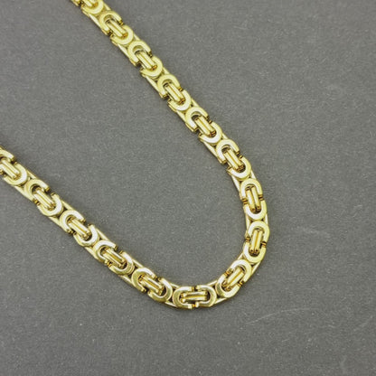 Gold Noble Chain - 6mm