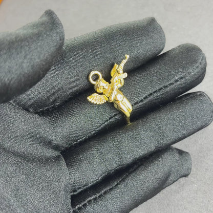 Angel Pendant Gold