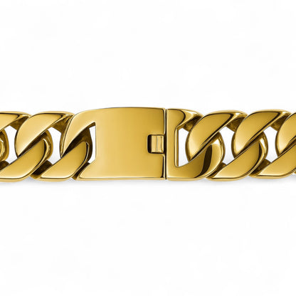 Gold Cuban Chain - 42mm