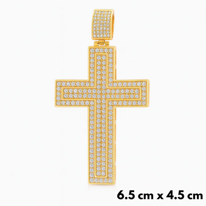 Loyalty Cross Pendant Gold