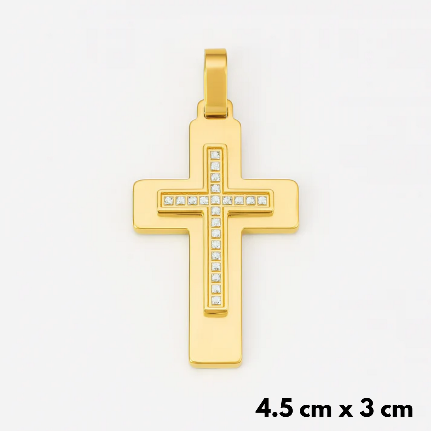 Eternal Cross Pendant Gold