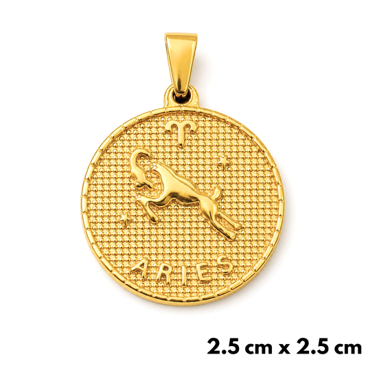 Aries Pendant Gold