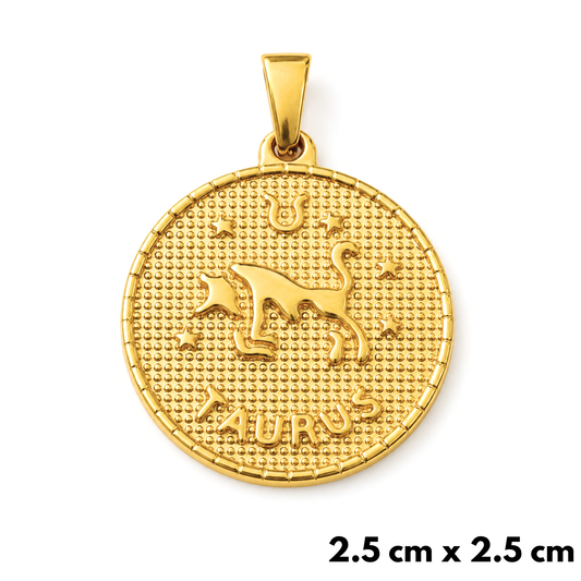 Taurus Pendant Gold