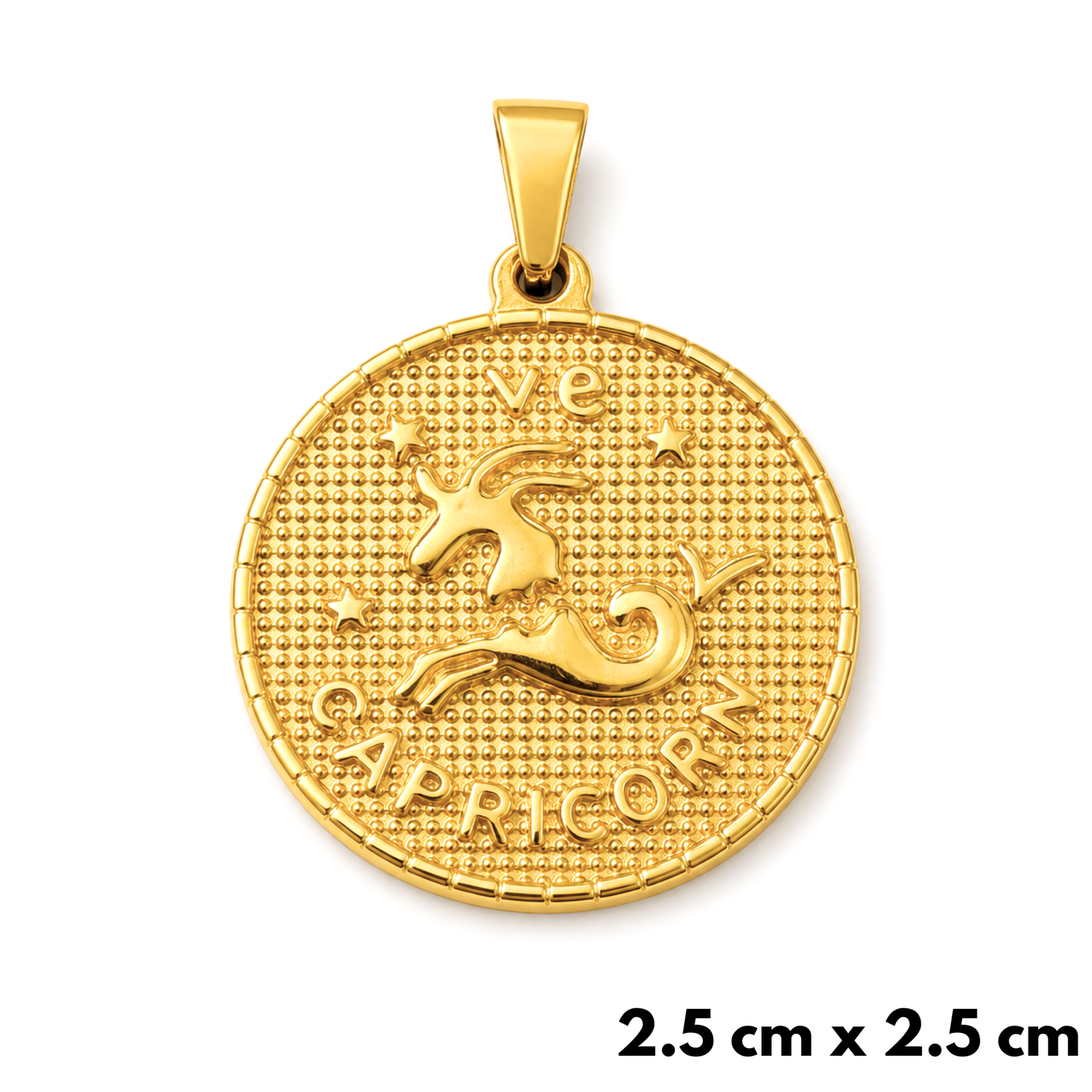 Capricorn Pendant Gold